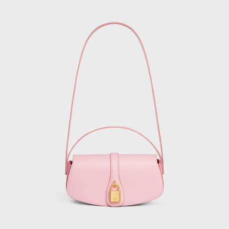 CLUTCH ON STRAP TABOU IN SMOOTH CALFSKIN PINK - Image 5